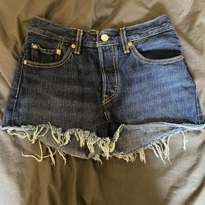 Levi’s high waisted shorts